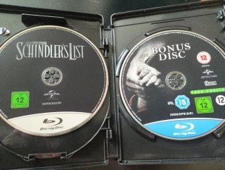 La Lista de Schindler. Película 4K UHD y 2 Blu-ray