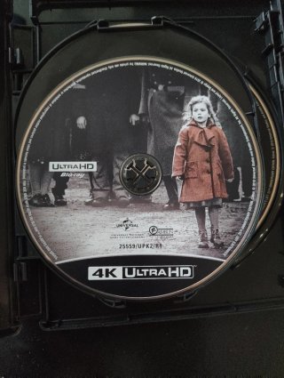 La Lista de Schindler. Película 4K UHD y 2 Blu-ray