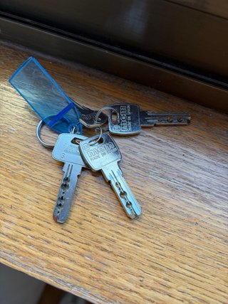 Puerta blindada madera