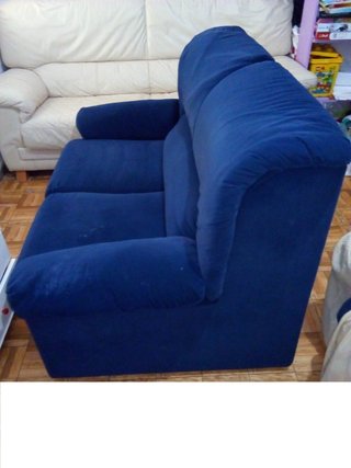 Sofá azul 140x90