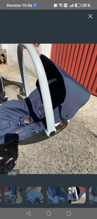 Trío Silla Bebé: Capazo, Silla y Maxicosi