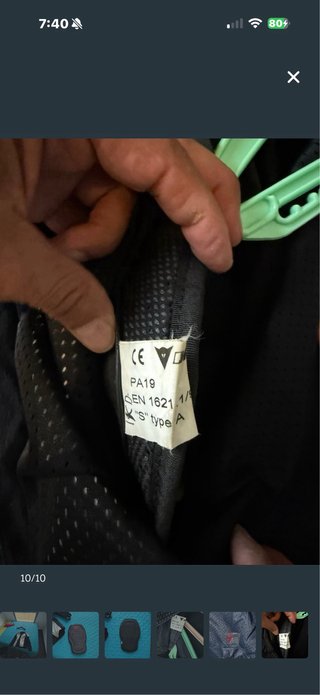 chaqueta Dainese de verano