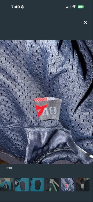 chaqueta Dainese de verano