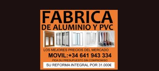 Ventanas y puertas PVC y aluminio