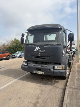 Camión Contenedor Renault 220/16/D 16 TM