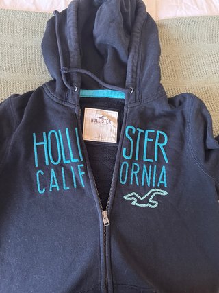 Sudadera Hollister Negra Talla L