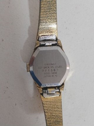 Reloj Vintage Seiko Mecánico Oro (1970), Revisado
