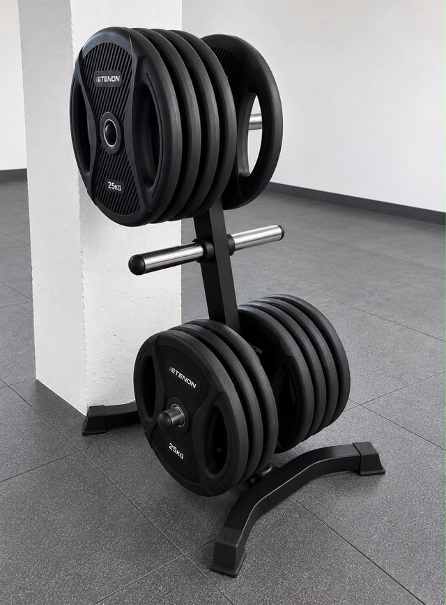 Soporte para discos olimpicos