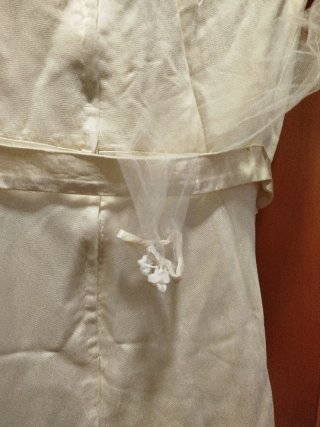 Vestido de Novia Seda beig.