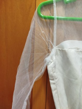 Vestido de Novia Seda beig.