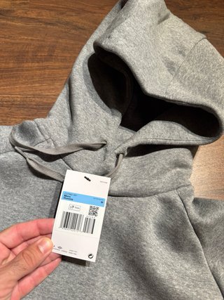 Sudadera nike jordan gris M