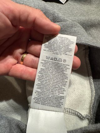 Sudadera nike jordan gris M