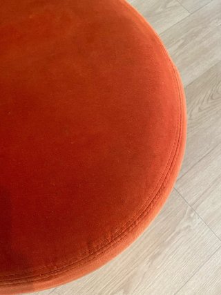 Puf IKEA Stockholm 2017 Terciopelo Rojo