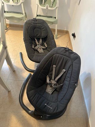 2 Mecedoras Bebé Motorizadas con Música