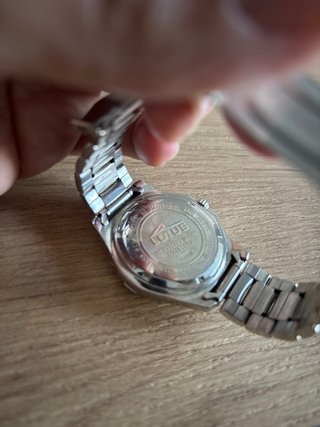 Reloj Lotus Cronógrafo Amarillo