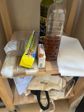 Carrito Auxiliar Cocina Madera Ikea