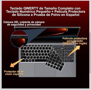 Portátil 15.6 8GB RAM 256GB SSD NUEVO