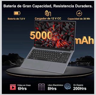 Portátil 15.6 8GB RAM 256GB SSD NUEVO