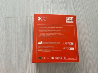 Cámara Digital 4K Blanca