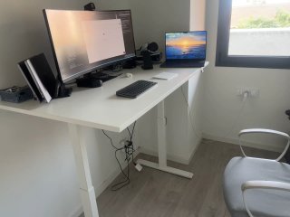 Escritorio Elevable IKEA + MARKUS