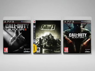 PS3 Call of Duty Black Ops 1 y 2 + Fallout 3
