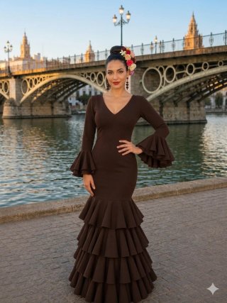 Traje de flamenca