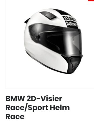 Visera + Pinlock para Casco BMW  Sport - Race