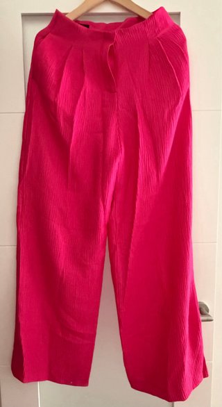Traje Chaqueta Zara Rosa