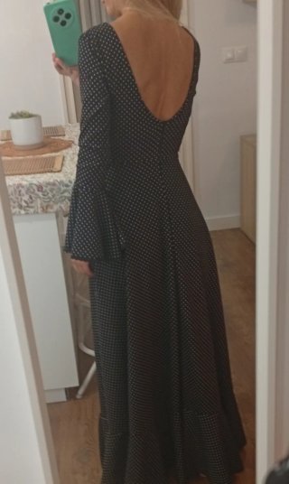 Traje Flamenca Negro Talla XS