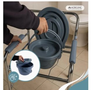 Silla WC Ortopédica Portátil MOBICLINIC