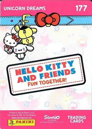 Carta 177 – Hello Kitty and Friends Fun Together!