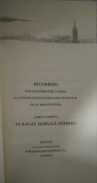 Libro Notas y Apuntes de la Rioja