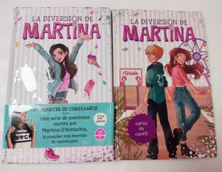 Lote 2 libros "La diversión de Martina"  Tapa dura