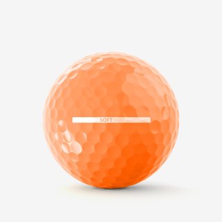 BOLAS GOLF x12 - INESIS SOFT 500 NARANJA