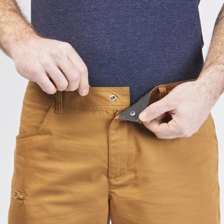 Pantalón corto de montaña y trekking Hombre Quechua NH500
