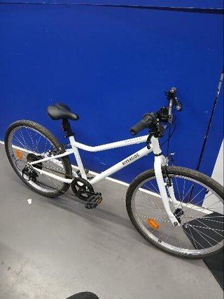 Bicicleta niños 24 pulgadas Riverside 100 blanco 9-12 años