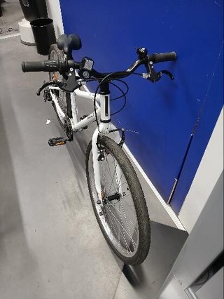 Bicicleta niños 24 pulgadas Riverside 100 blanco 9-12 años