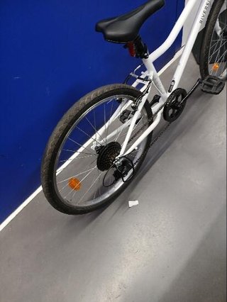 Bicicleta niños 24 pulgadas Riverside 100 blanco 9-12 años