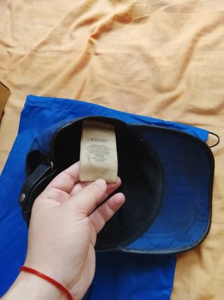 Gorra Gucci Azul Eléctrica Original