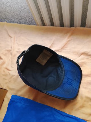 Gorra Gucci Azul Eléctrica Original