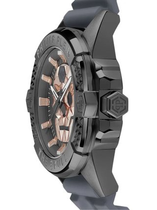 Reloj Philipp Plein Skull Oro y Gris
