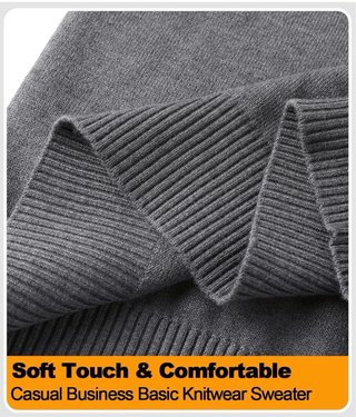 Maglione a V da uomo in grigio taglia XL