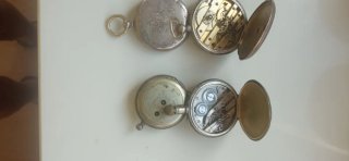 Lote 6 relojes de bolsillo para piezas