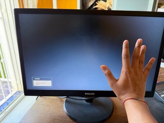 Monitor Philips HDMI VGA Negro 23”