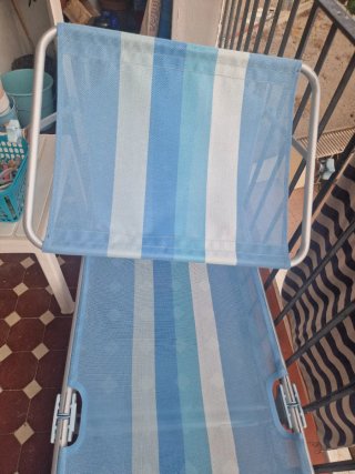 Silla Playa Tommy Bahama y dos tumbonas