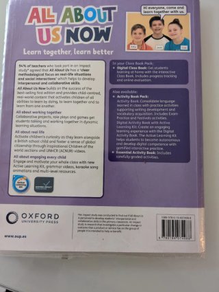 All about Us Now 5 Class Book (Spain)