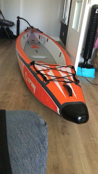 Kayak hinchable alta presión 2 plazas