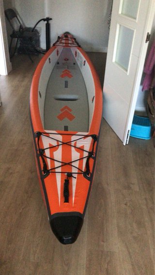 Kayak hinchable alta presión 2 plazas