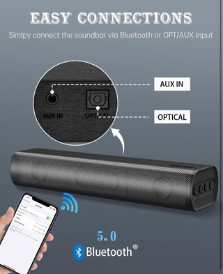 Barra de Sonido TV con Subwoofer NUEVO