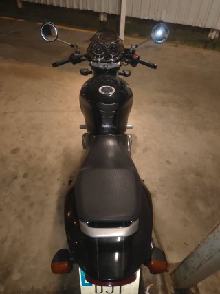 Suzuki GS500 Naked Negra